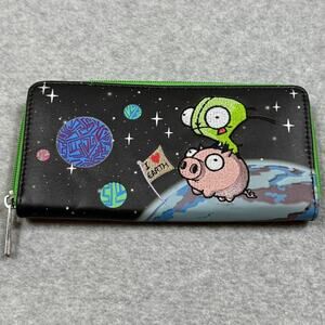 Invader Zim Zip Around Wallet